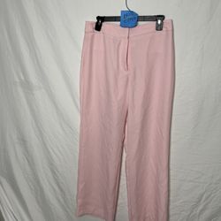  women's pink trousers with a zipper 
