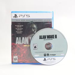 Alan Wake II: Deluxe Edition (Sony PlayStation 5 PS5, 2024)