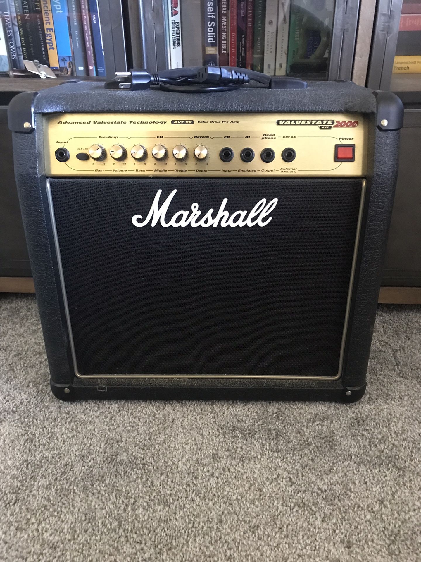 Marshall Valvestate 2000 AVT20 2-Channel 20-Watt 1x10" Guitar Combo