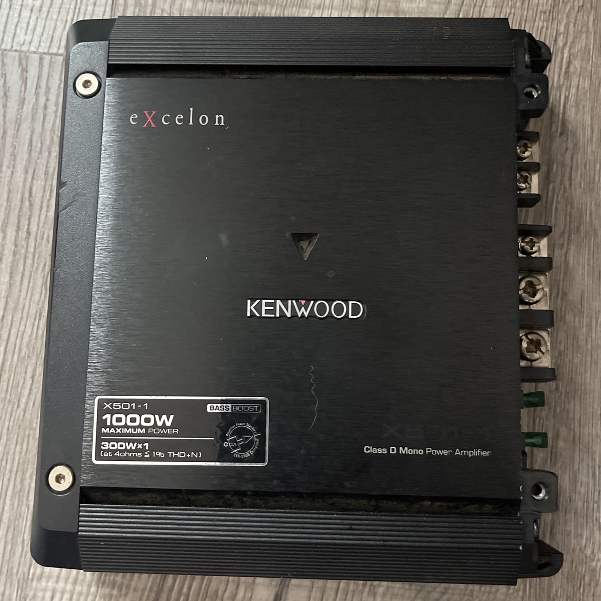 EXCELON Kenwood Amp 1000 Watts Good Amp 80 for Sale in Fountain Valley