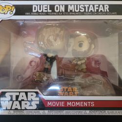 Duel On Mustafar Funko Pop