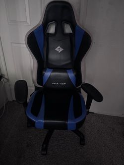 Doxacer Gaming Chair Black and Blue