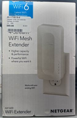 82301 NETGEAR WIFI 6 WIFI EXTENDER