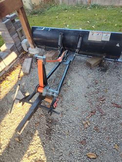 Snow plow or light dirt blade