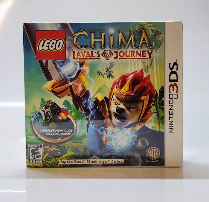 Nintendo 3DS Lego Chima: Laval's Journey New Sealed In Box