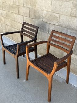 Danish patio chairs