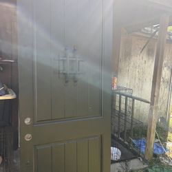 Wood Front Door / Puertas Entrada Madera