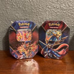 Pokémon- Zacian And Zamazenta Tin Set
