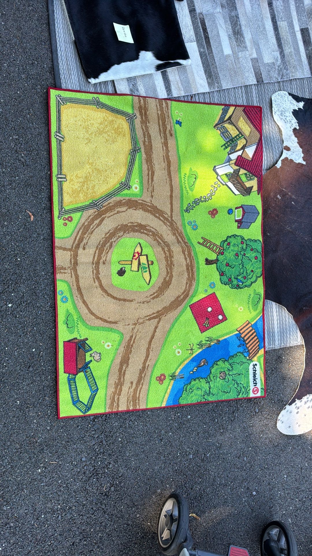 Schleich Barnyard Play Mat