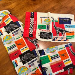 Vintage 1992 Jurassic Park Sheets Shipping Avail 