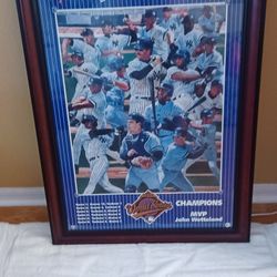 YANKEE CHAMPION POSTERS In beautiful Wooden Frames