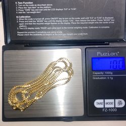925 Silver Chain Gold