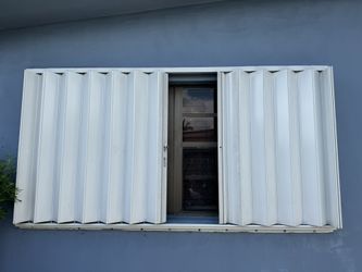 Aluminum Hurricane Accordion Shutters ONLY a Few Left