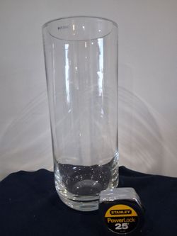 Crystal Glass Vase  ( Read Description)