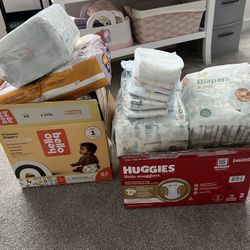 2 Box Of Mixed Diapers For $60
