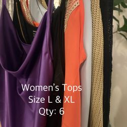Women’s Tops~ 6 Total~ Never Worn~ Asking $25 for All 6