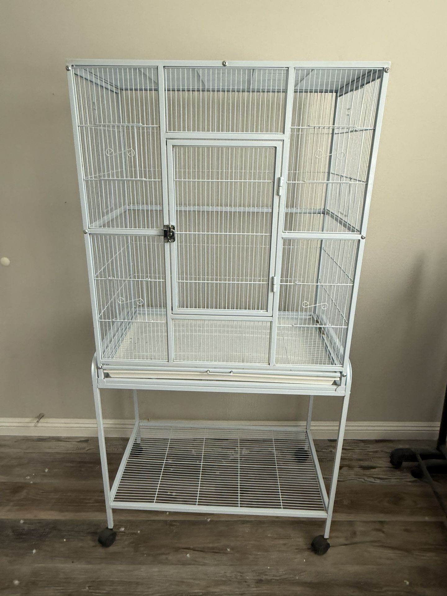 White Bird Cage