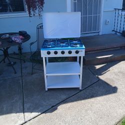 Brand New Put Together Perfectly Portable Stove For Outdoor Cookout Or Indoors For Home Kitchen 
