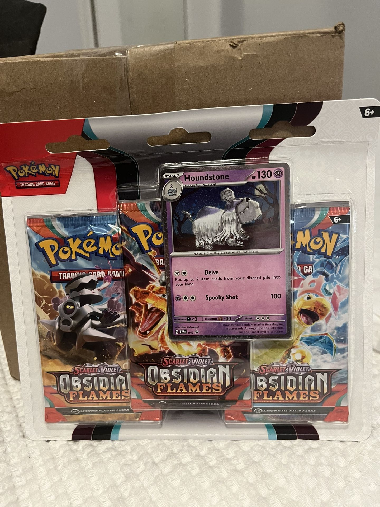 Pokemon Obsidian Flame 3 Pack Blister