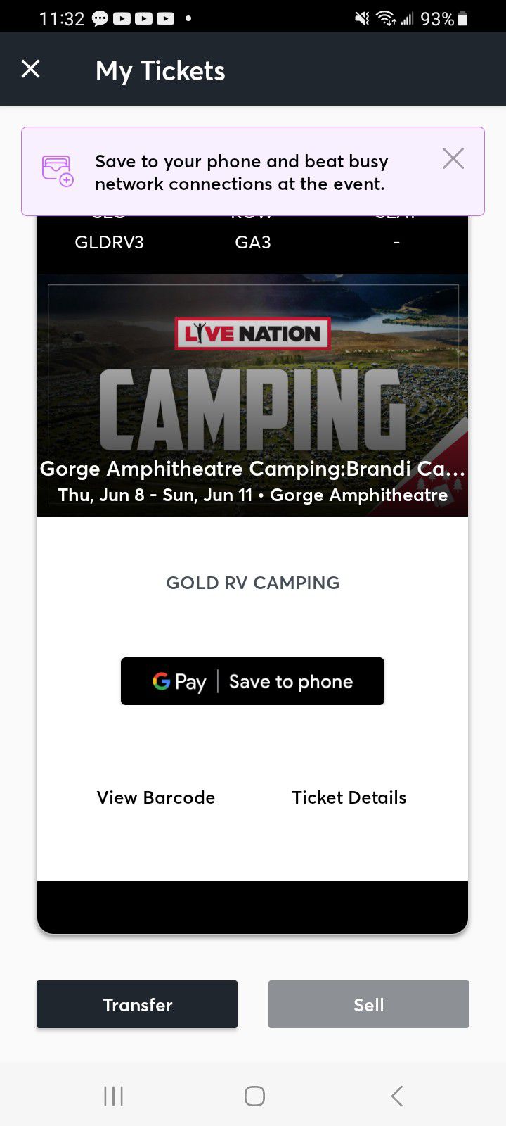 Gorge Camping Brandi Carlile Joni Mitchell