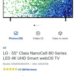 Lg 55 Inch Nano