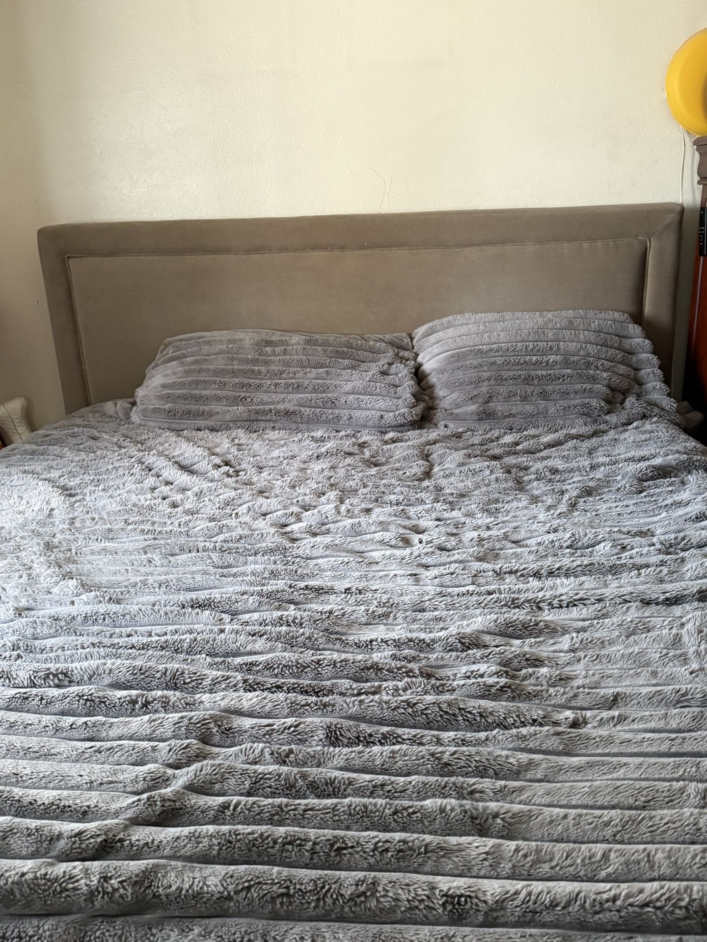 King size bed frame