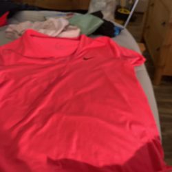 Nikie bright pink silky shirt