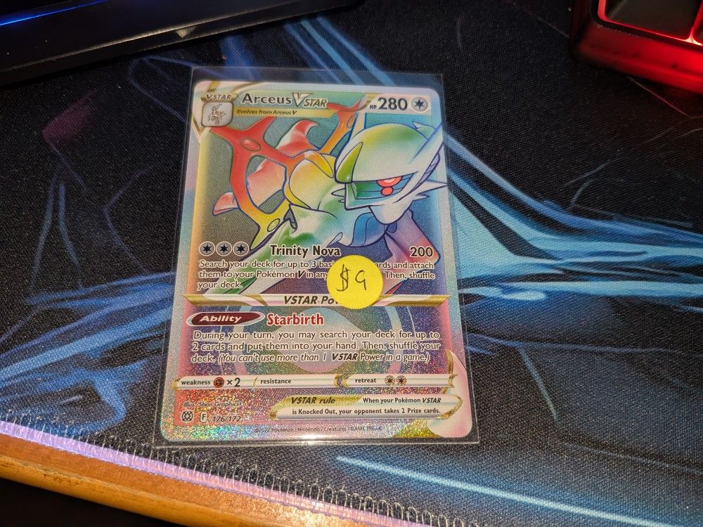 Arceus VStar 176/172 Brilliant Stars Pokemon