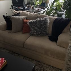 Love Seat And Sofa 