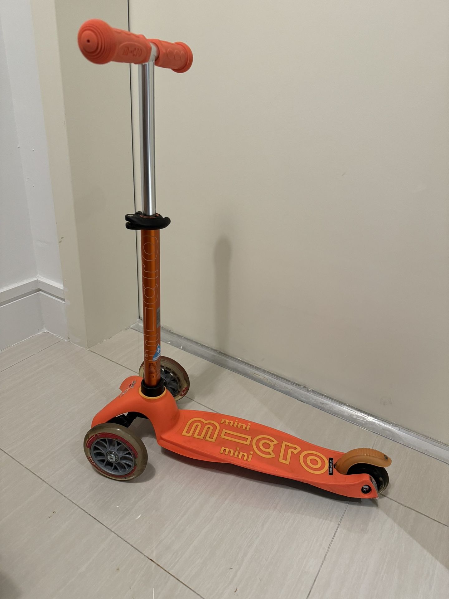 Micro Mini Kickboard Scooter In Orange