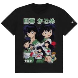 Hypland Inuyasha Kagome Higurashi Men's Black T-Shirt - Large - NWOT 