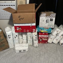 Diapers Size 1