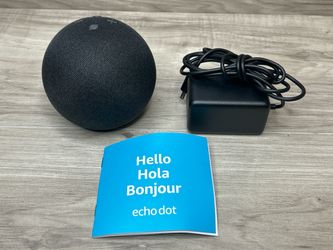 Amazon Echo Dot 5TH Gen Smart Speaker C2N6L4 Charcoal With Adapter (PO1026708)