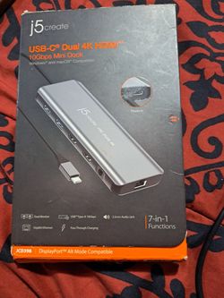 USB-C Dual 4k HDMI Mini Dock