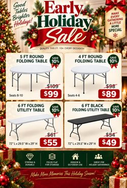 Event Folding Tables Party outdoor