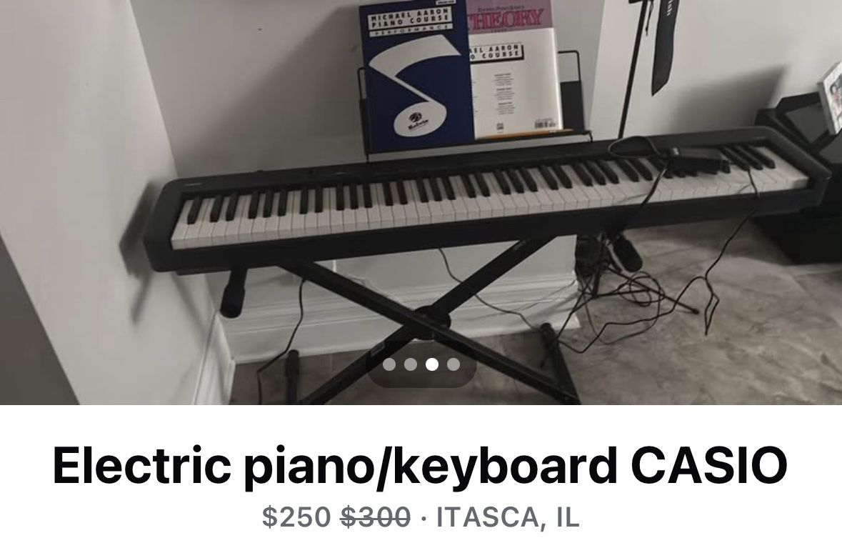 CDP-s100 Casio keyboard