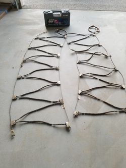 Snow cables size 14,15,16