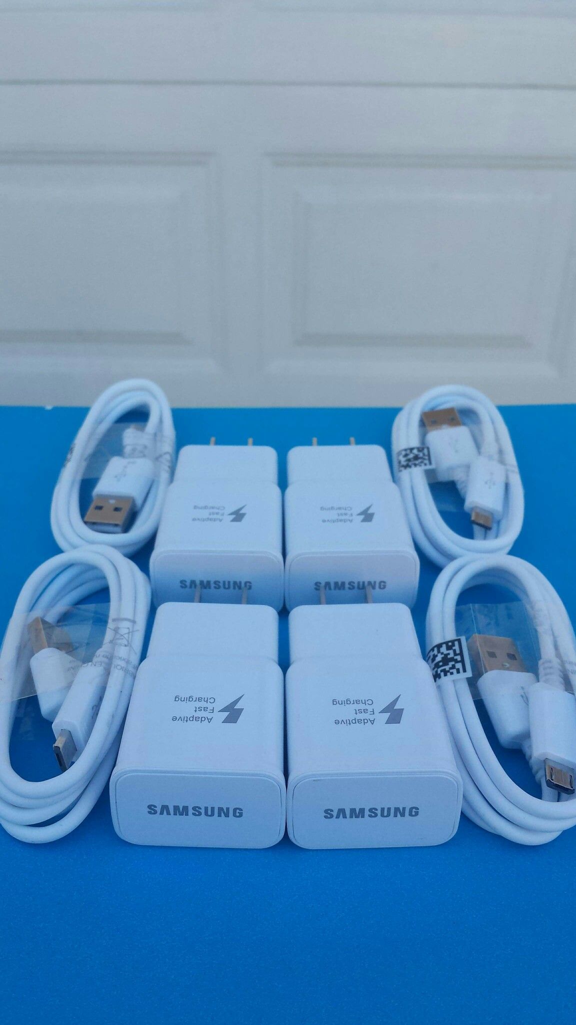 4 Original Samsung Fast Chargers Brand New