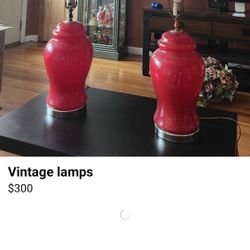 Vintage Lamps 