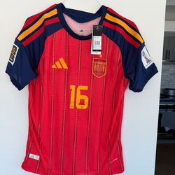 NEW: Rodrigo (Rodri) Spain FIFA World Cup jersey