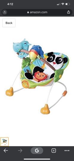 Kiddopotamus Safari So Good Puppeteer Bouncer by Kiddopotamus