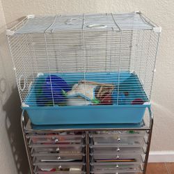 Hamster cage w/ Accessories 