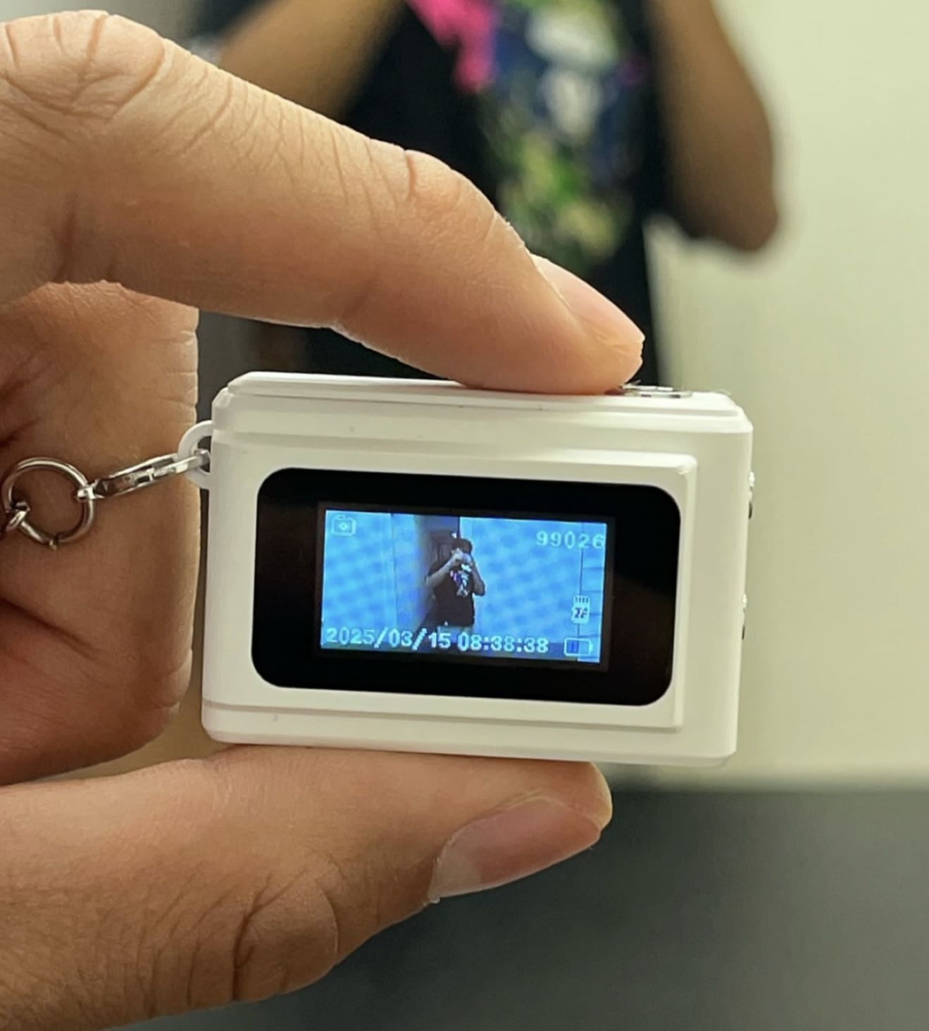 Supreme Digital Camera Keychain