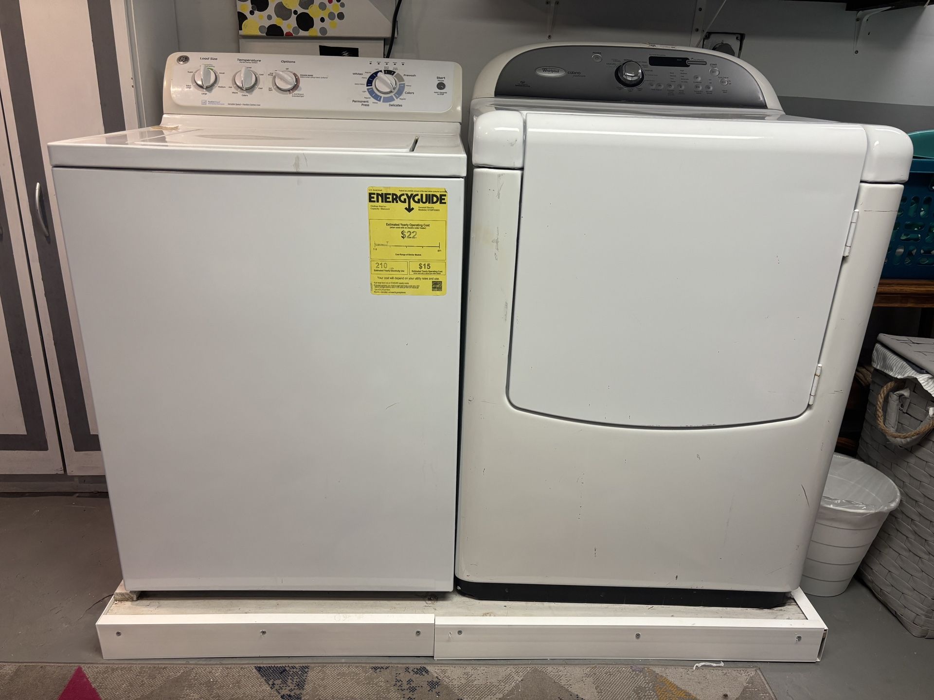 Washer And Dryer