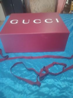 Gucci Empty Gift Box with Ribbon