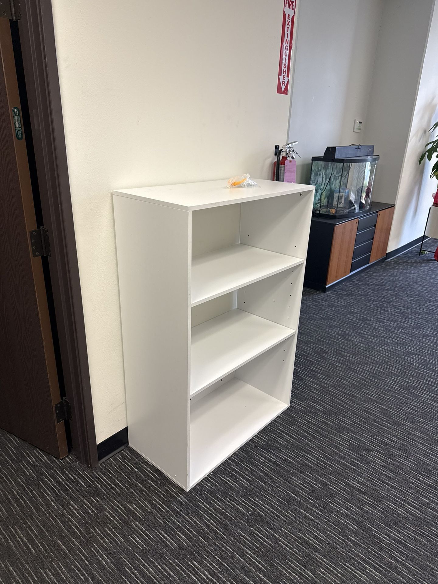 White 3-Tier Storage Shelf – Durable & Versatile Organizer Height 47.25 inch Length 31.5 Width15.75
