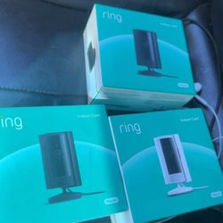 Ring Cameras (indoor /plug In )$90 For All 3