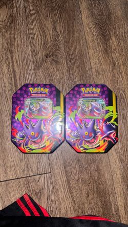 Pokemon Mega Gengar Ex Tins Open To Offers