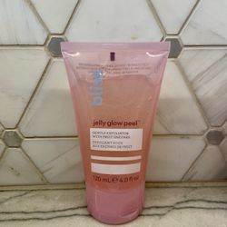 New bliss jelly glow peel. This gentle exfoliator has fruit enzymes for smooth skin. 