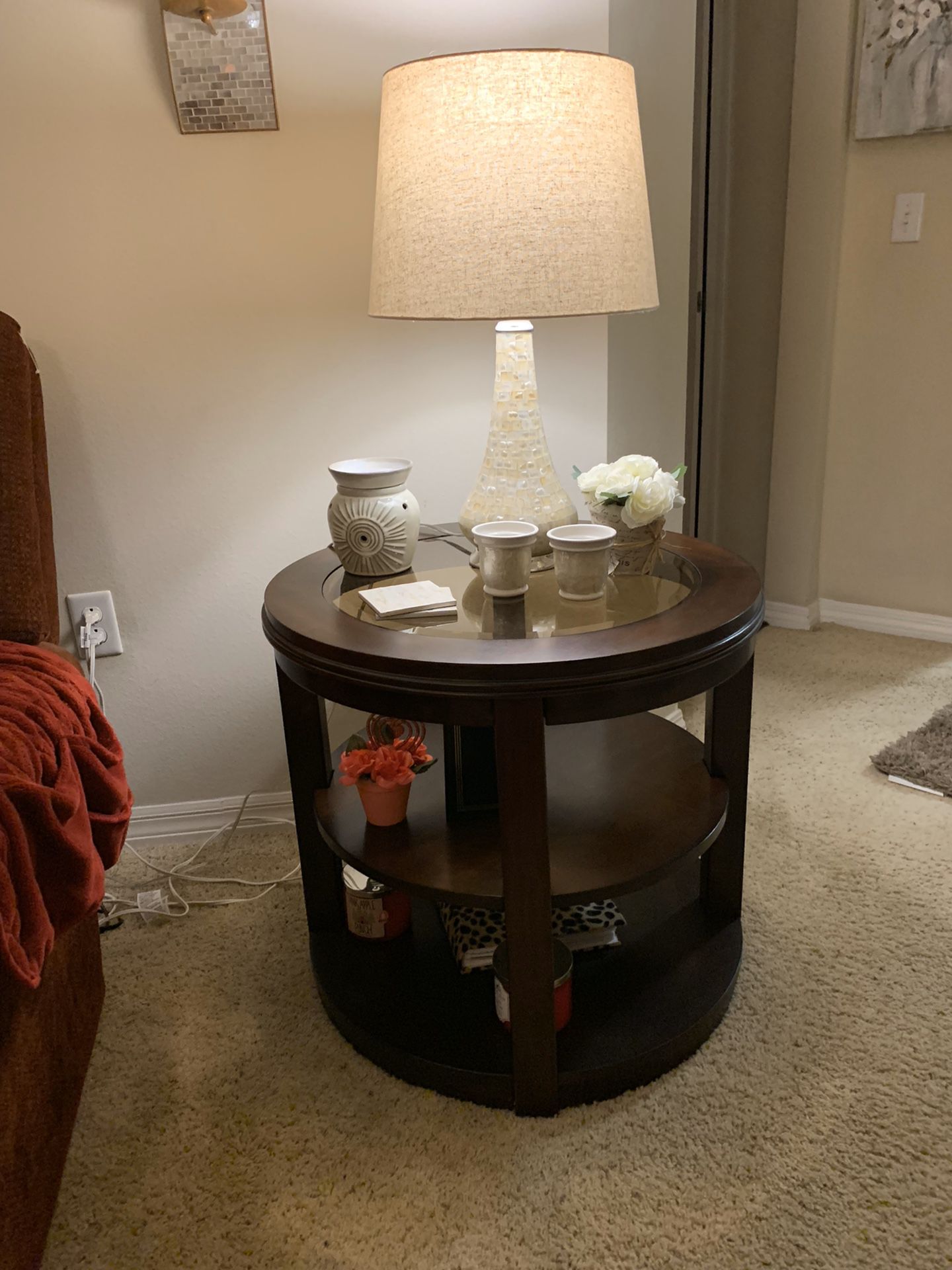 Furniture end tables
